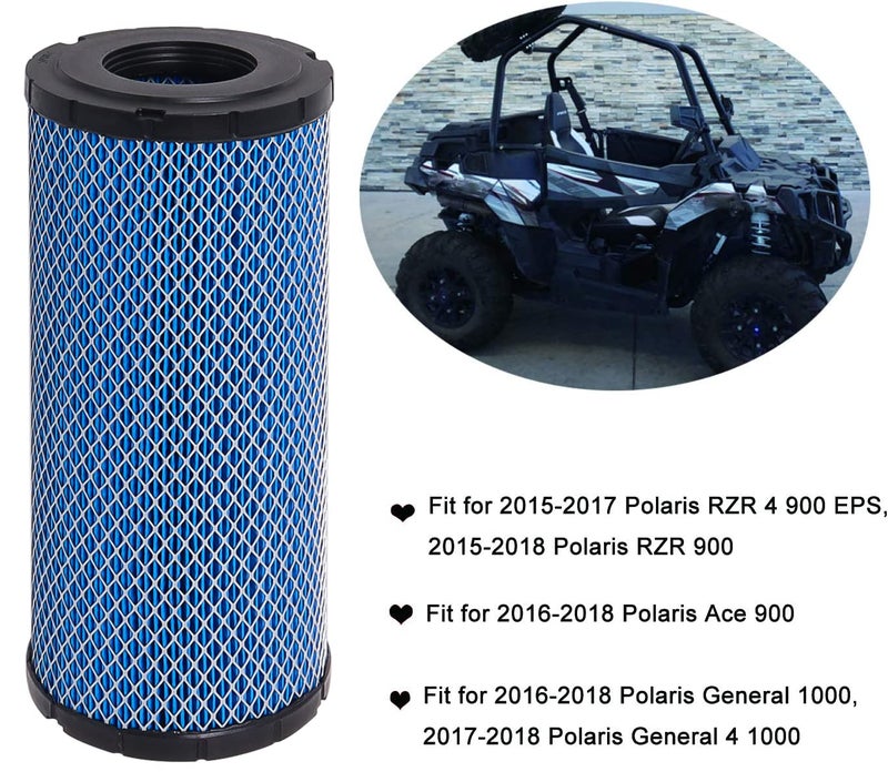 Wddby Air Filter Replacement Compatible with Polaris ACE 900, General 1000, General 4 1000, RZR 900, RZR S 1000 2015-2018 - Image 5